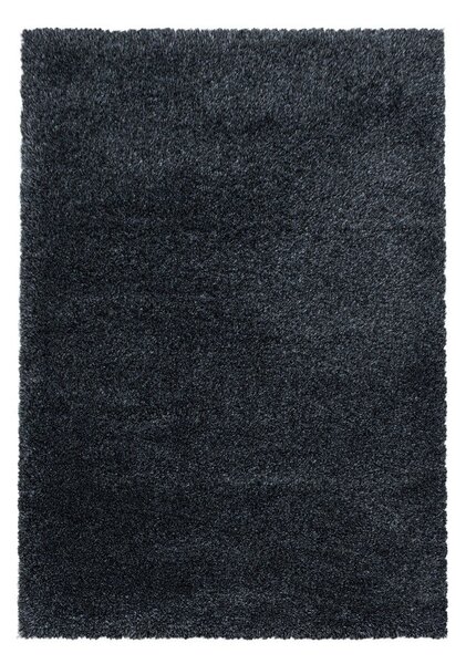 Antracitszürke szőnyeg 80x150 cm Fluffy – Ayyildiz Carpets