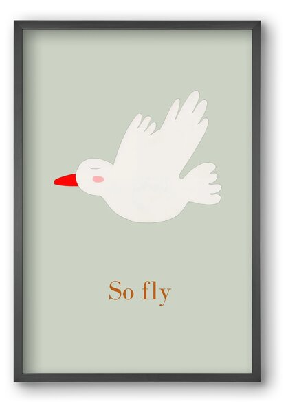 So fly - falikép keretben | artbridge