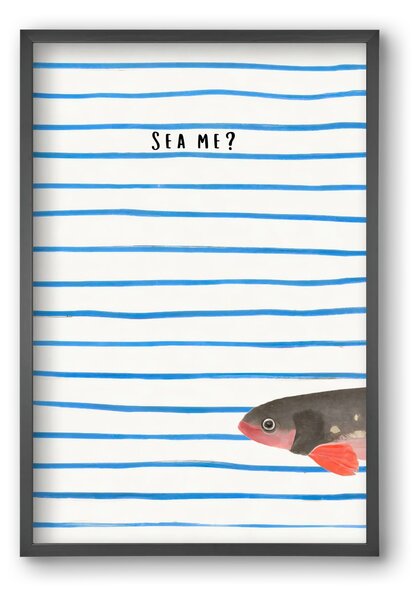 Sea me - falikép keretben | artbridge