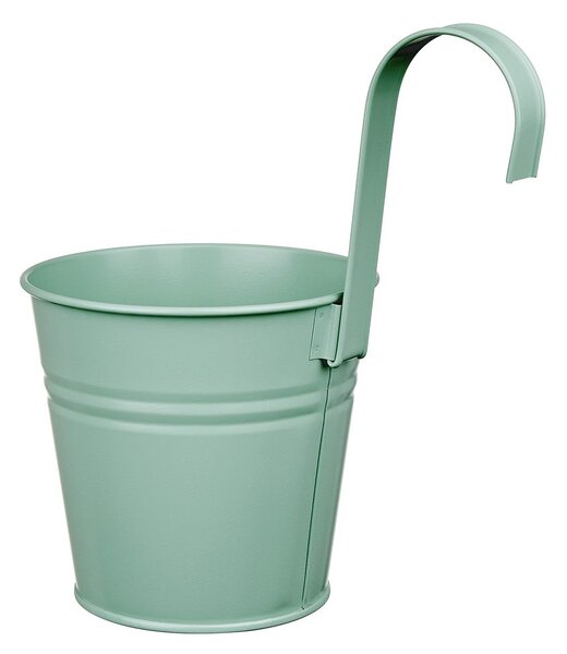 ZINC felakasztható kaspó Ø 16 cm, jadezöld