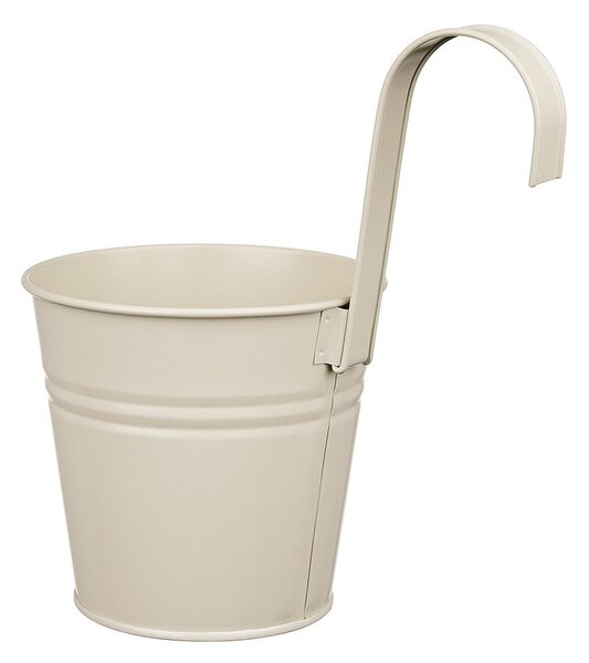 ZINC felakasztható kaspó Ø16 cm, bézs
