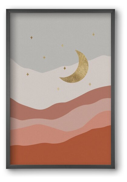 Bohemian Moon - falikép keretben | artbridge