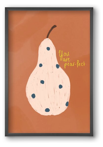 Pearfect - falikép keretben | artbridge