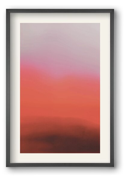 Blush - falikép keretben | artbridge