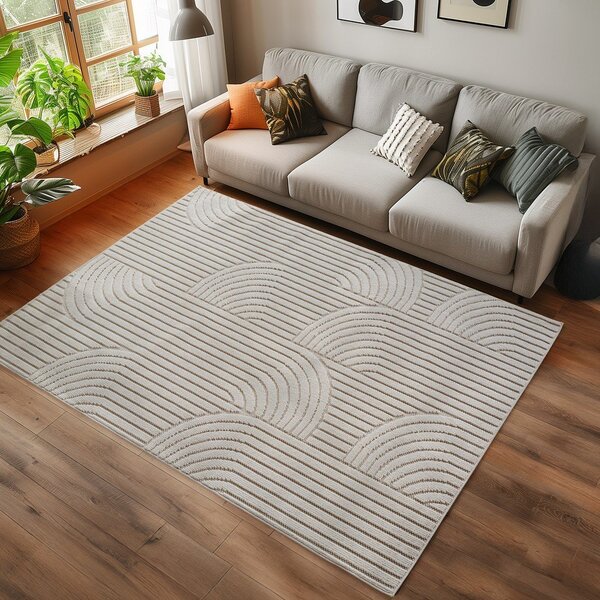 Krémszínű szőnyeg 160x230 cm Helix 2201 – Ayyildiz Carpets