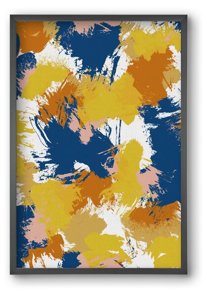 Colorful Abstract I - falikép keretben | artbridge