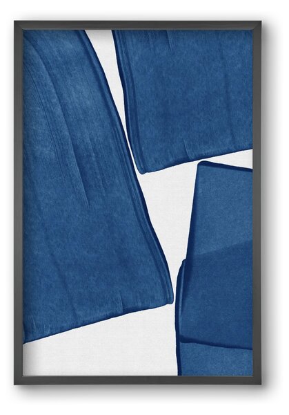 Modern Painting Blue III - falikép keretben | artbridge