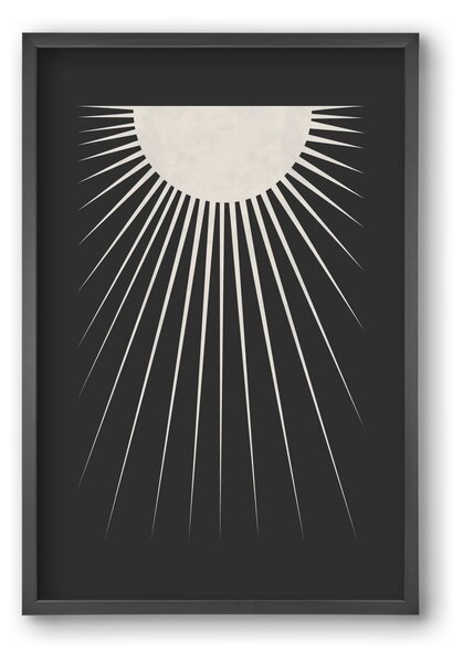 Minimal Moon - falikép keretben | artbridge