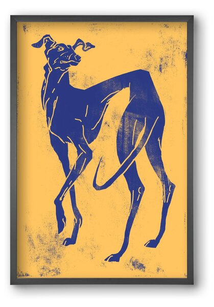 Greyhound II. - falikép keretben | artbridge