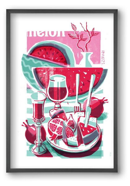 Watermelon - falikép keretben | artbridge