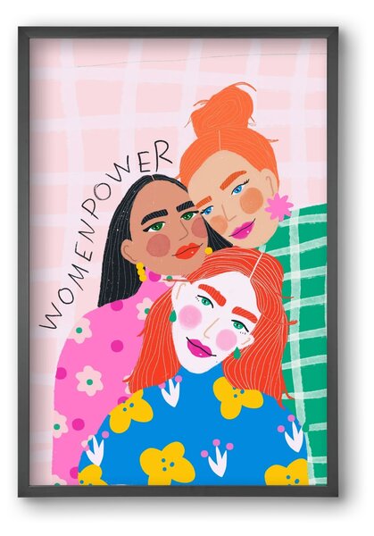 WomenPower - falikép keretben | artbridge