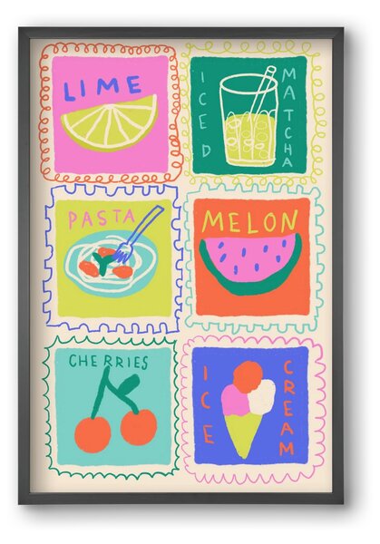 Summertime - falikép keretben | artbridge