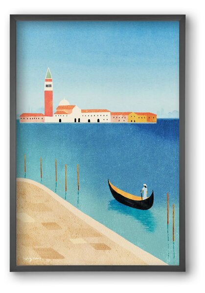 Alone in Venice - falikép keretben | artbridge