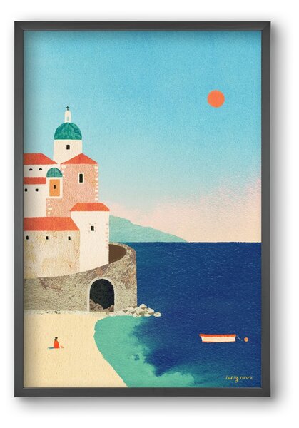 Summer in Italy - falikép keretben | artbridge