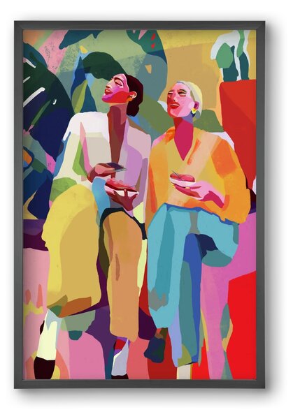 Friendship - falikép keretben | artbridge