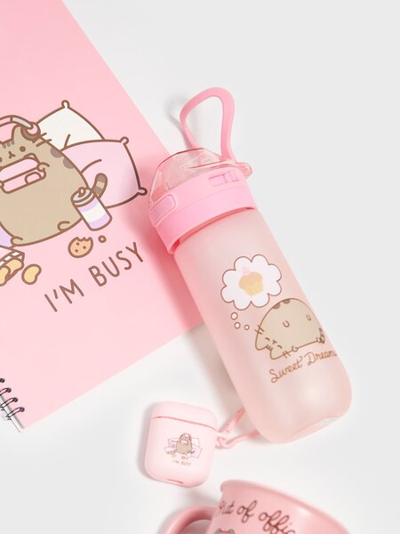 Sinsay - Palack szívószállal Pusheen the Cat - többszínű