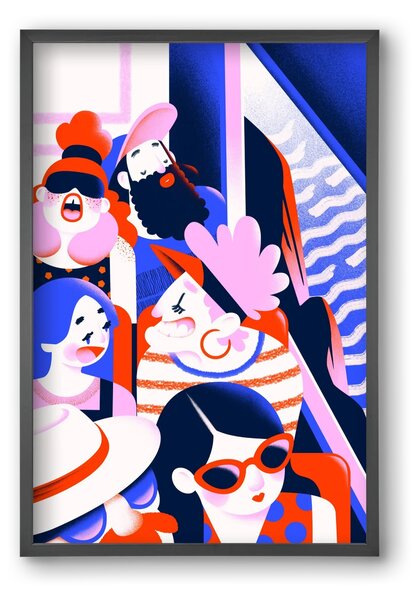 Summer trip - falikép keretben | artbridge