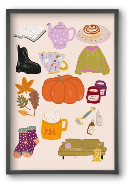 Lovely Autumn - falikép keretben | artbridge
