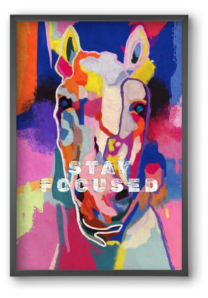 Stay focused - falikép keretben | artbridge