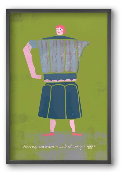 Strong women - falikép keretben | artbridge