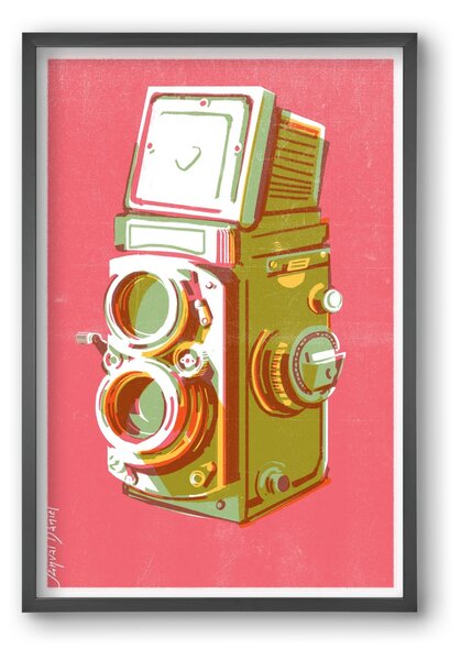 Camera - falikép keretben | artbridge