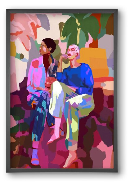 Just chillin’ - falikép keretben | artbridge
