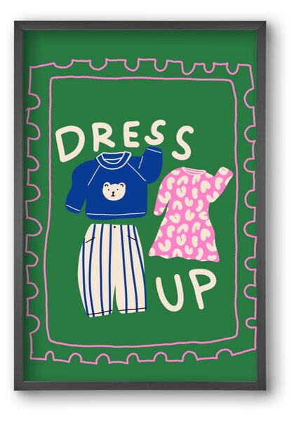 Dress Up - falikép keretben | artbridge