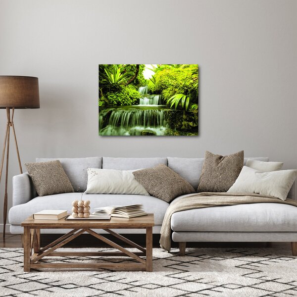 Kép - Indonéziai vízesések (70x50 cm)