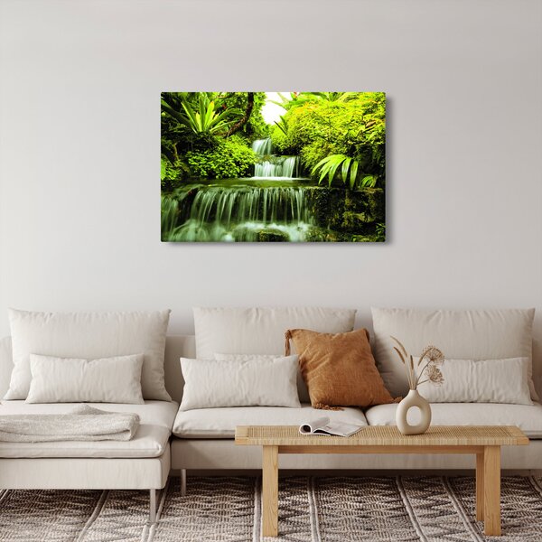 Kép - Indonéziai vízesések (90x60 cm)