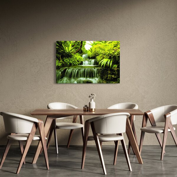 Kép - Indonéziai vízesések (90x60 cm)