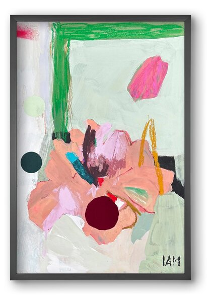 Flower - falikép keretben | artbridge