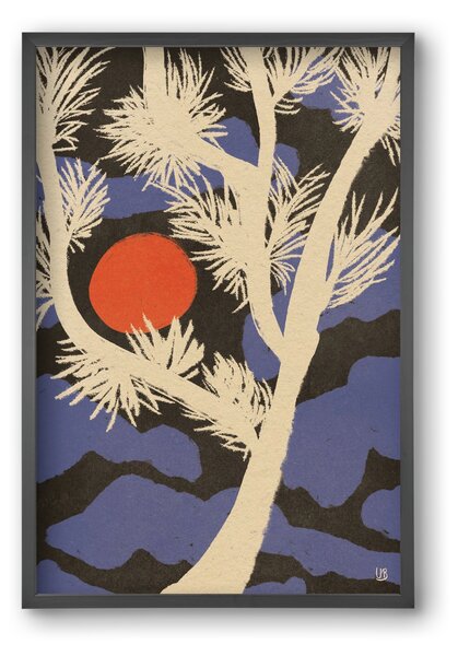 Japanese skies - falikép keretben | artbridge