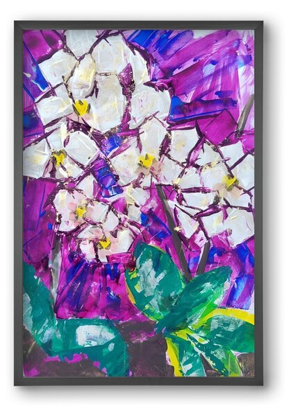 Orchidea - falikép keretben | artbridge
