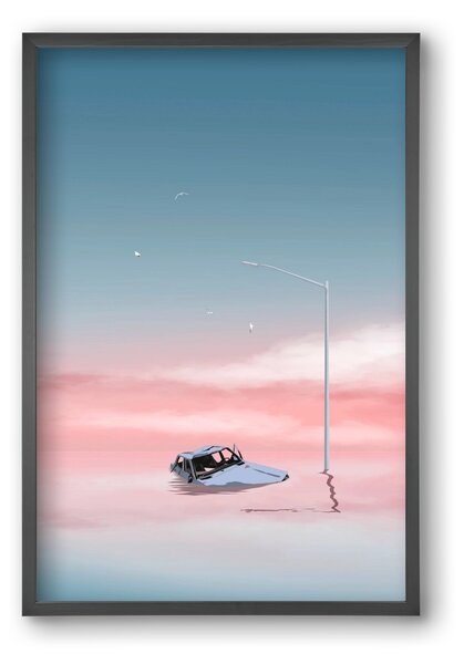 Slumber - falikép keretben | artbridge