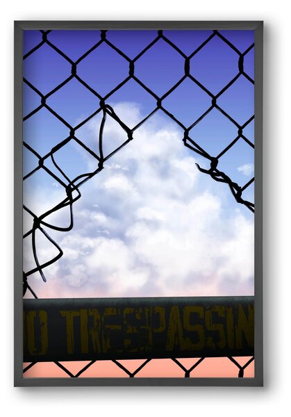 Gateway to freedom - falikép keretben | artbridge