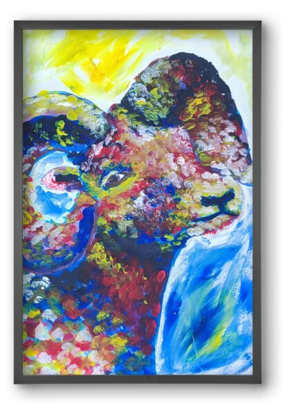 The Goat - falikép keretben | artbridge