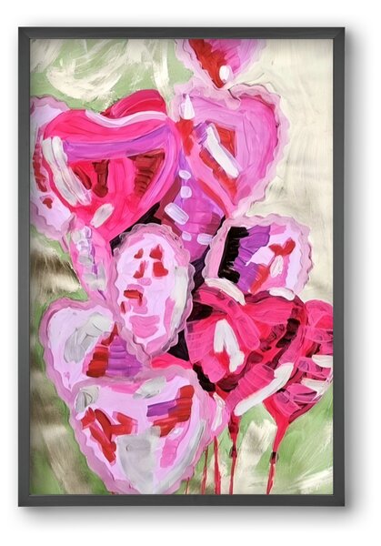 Valentine - falikép keretben | artbridge