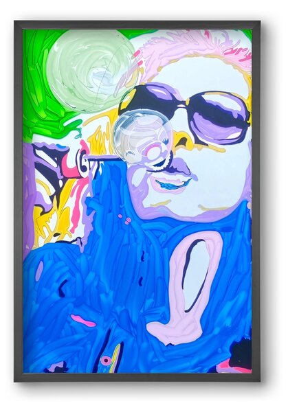 Bubble - falikép keretben | artbridge