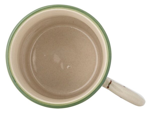 Zöld kerámia bögre cappucinóhoz 260 ml Hezha – Bloomingville
