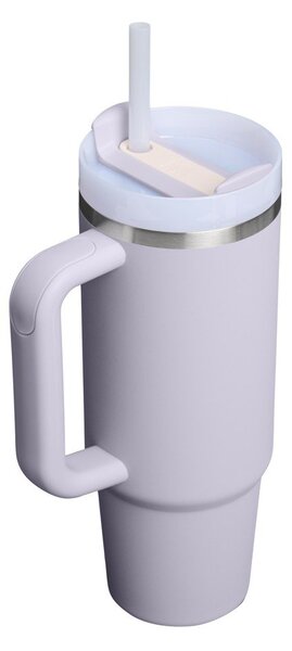 Levendula színű rozsdamentes acél termosz szívószállal 890 ml Quencher H2.O FlowState™ Tumbler Purple Dust – Stanley