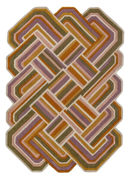 Kézi szövésű gyapjú szőnyeg 160x230 cm Lattice Shaped – Flair Rugs