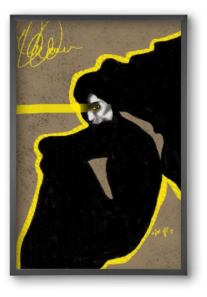 Shadow Whisper - falikép keretben | artbridge