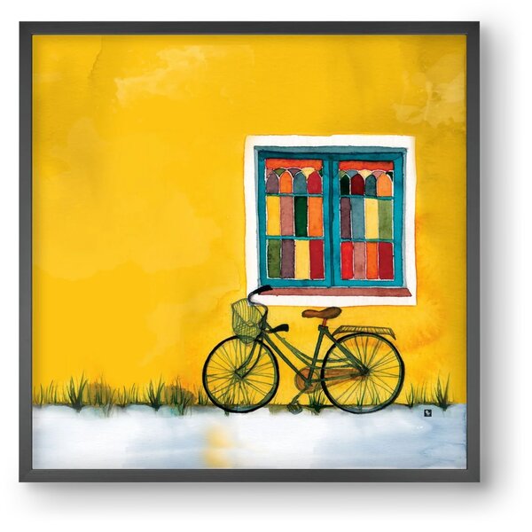 Bicycle - falikép keretben | artbridge