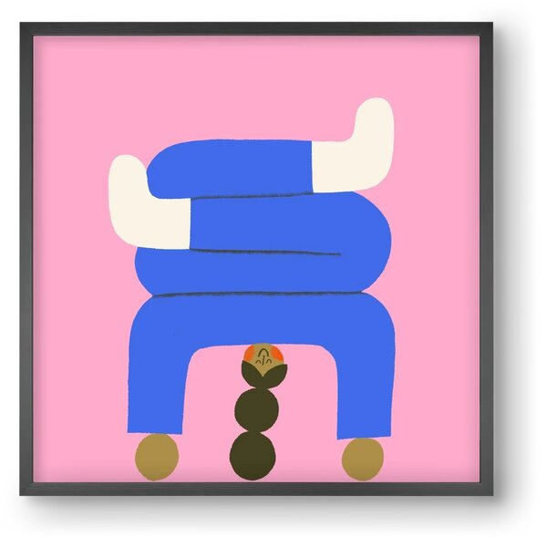 Yoga time - falikép keretben | artbridge