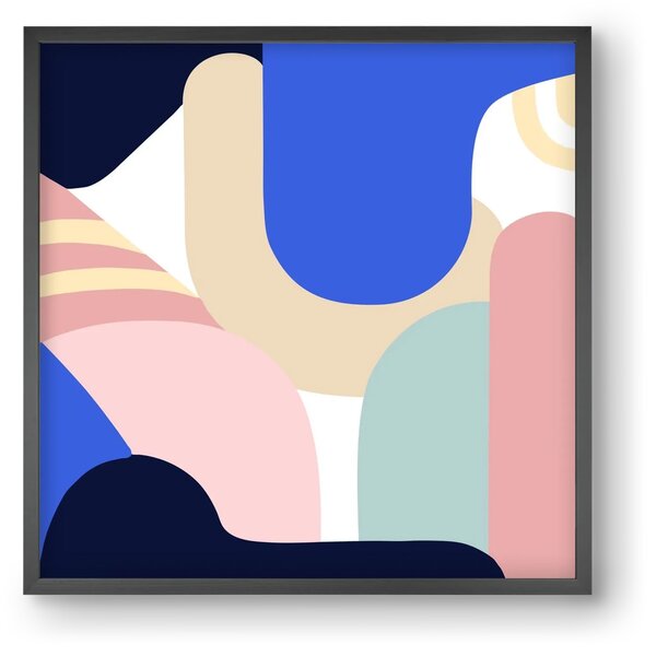 Blue Monday II. - falikép keretben | artbridge