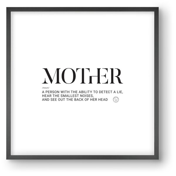 Mother_02 - falikép keretben | artbridge
