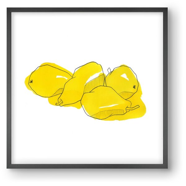 Pears - falikép keretben | artbridge