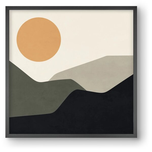 MINIMAL LANDSCAPE - 2 - falikép keretben | artbridge