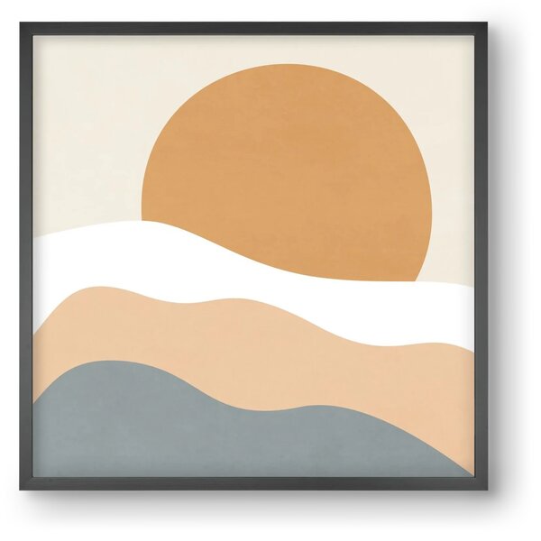 MINIMAL LANDSCAPE - 3 - falikép keretben | artbridge