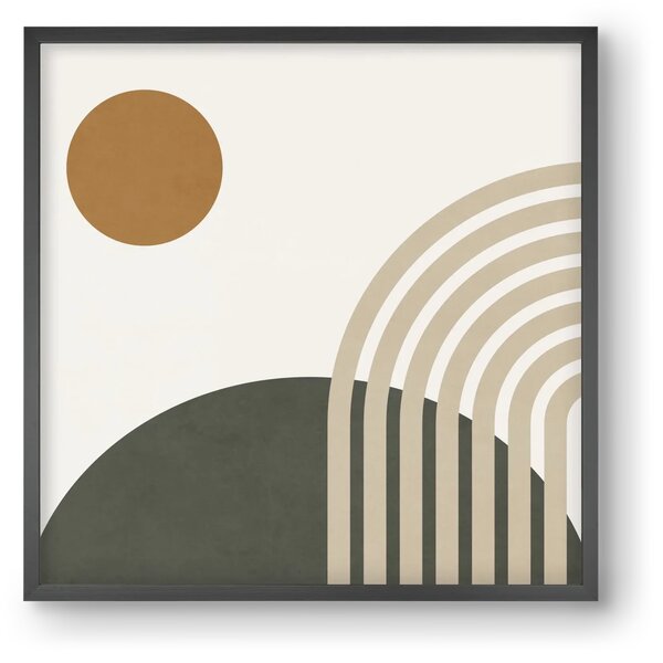 GEOMETRIC SHAPES - 6 - falikép keretben | artbridge